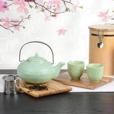 Oriental Hobnail Teapot 2 Cup