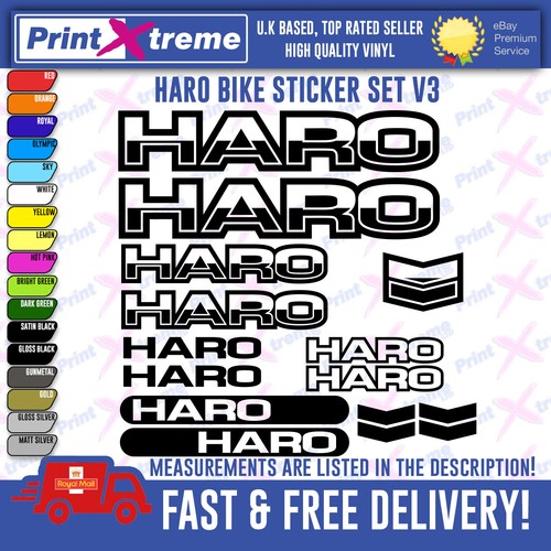 Haro bikes decals stickers - haro,