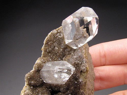 Quartz herkimer diamond - quartz, "herkimer