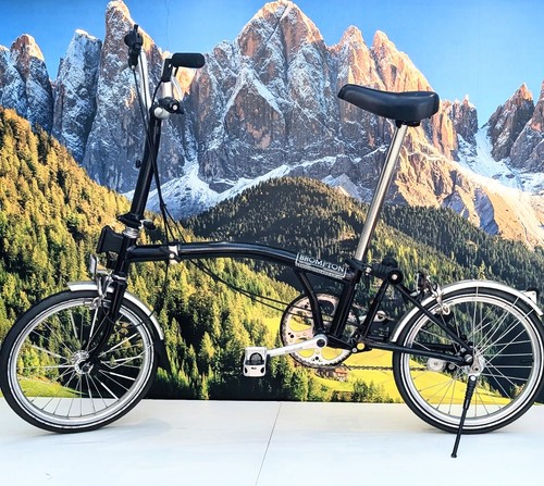 Brompton m3l folding - folding, bike