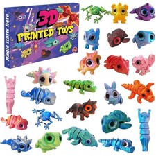 3D Printed Animals Christmas