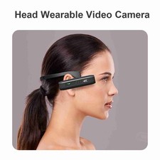 Head Mounted Camera 4K 30FPS Anti Shake And 120° Wide Angle Lens Video Camera