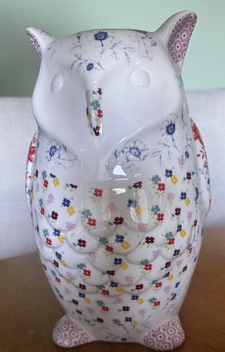 Ceramic owl money - ceramic,
