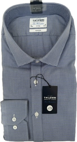Lewin fitted shirt 19 38 - lewin, 19/38