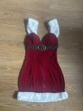 Ann Summers Woman’s Vintage Sexy Santa Dress Costume Ladies Size 6 Uk