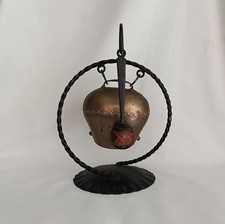 Vintage handmade brass cow