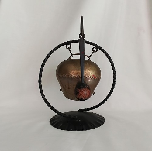 Vintage handmade brass - , cow