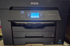 Excellent Epson WorkForce WF-7830DTWF A3 A4 Colour Inkjet Printer - 5K prints