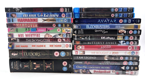 Dvd blu ray bundle - &, job