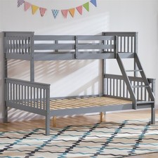 Triple Sleeper Bunk Bed Solid