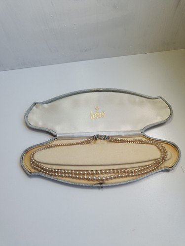 Lotus strand simulated pearl - 2,