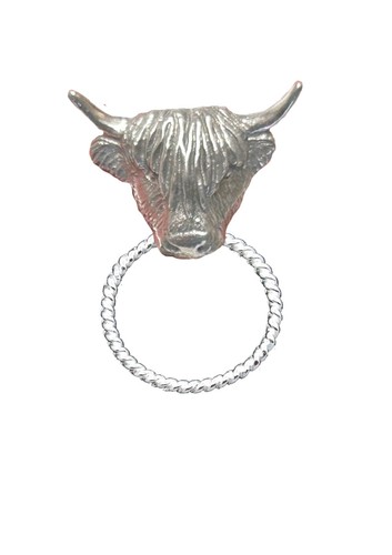 Shchp highland cow head - highland, pin