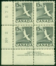CANADA SCOTT # 343 PLATE