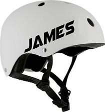 2 x Custom Name Helmet