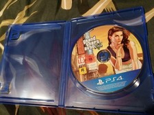 Grand Theft Auto V GTA 5 (PS4, Sony Playstation 4) in a case, no artwork