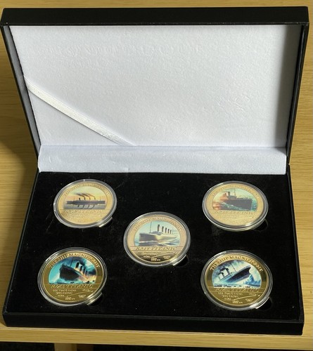 Rms titanic 24carat gold - rms,