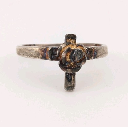 Vintage sterling silver cross - sterling,