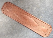 Reclaimed Brown Bakelite Door Finger Plate - Multi Available