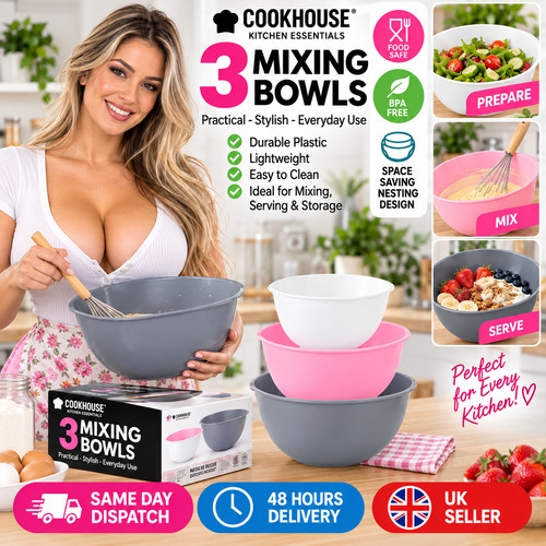 Cookhouse piece mixing bowls - 3,