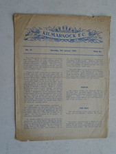 Kilmarnock morton 1953 - v,