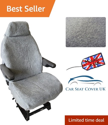 Grey faux fur - faux, motorhome
