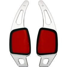 Shift Paddle Extension Aluminium Silver Fits Audi A S Q SQ 1 3 4 5 7 8 TT S