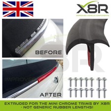 Mini Soft Top Convertible R52 R57 Improved Rubber Roof Trim Repair Seal Chrome