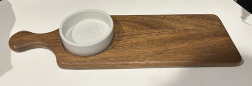 Wooden paddle serving - wooden,