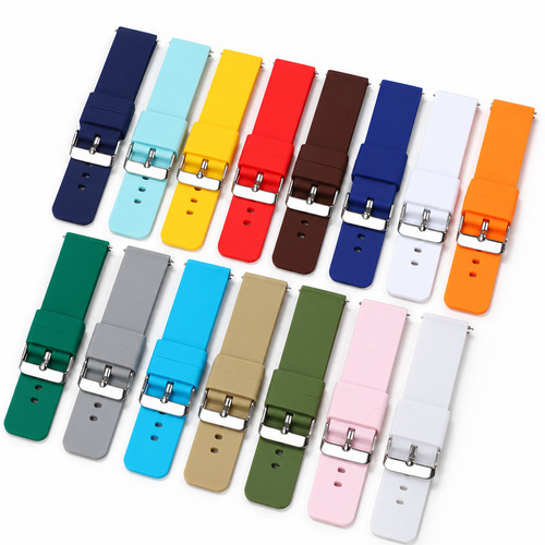 Silicone rubber watch strap - silicone,