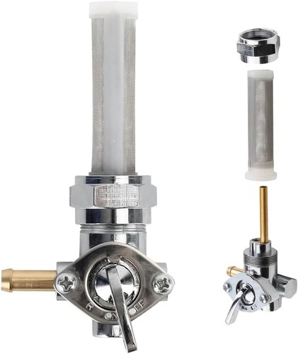 Petcock fuel valve 22mm left - valve,