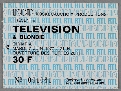 Television blondie mega - +, –