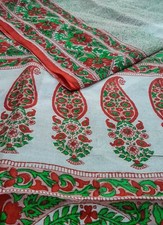 100% Vintage Pure Silk Sari