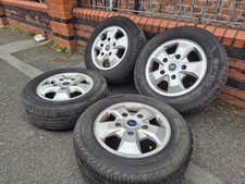 ?Genuine Ford transit 16 inch alloy wheels with MATCHING NEW TYRES 7M++