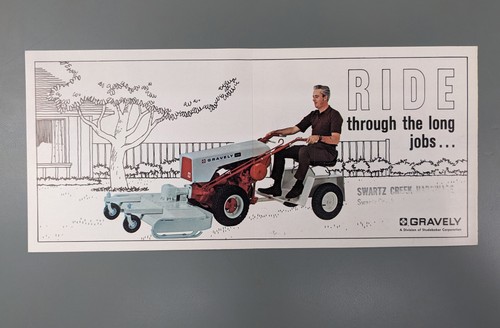 Gravely 1960s convertible - gravely,