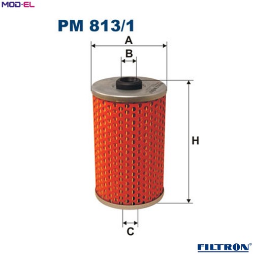 Fuel filter 813 for - pm, 813/1