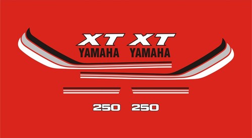 Yamaha 250 decal - 250, 1982