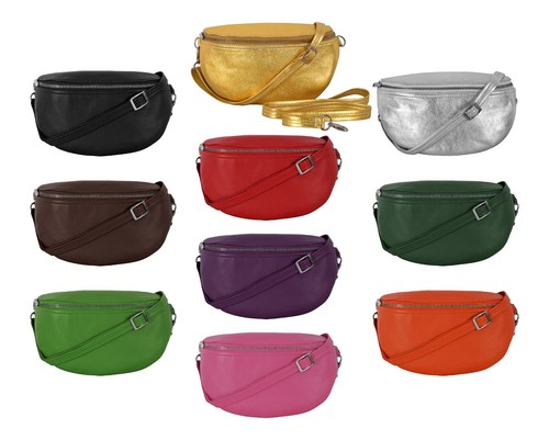 Womens real leather bum - leather,