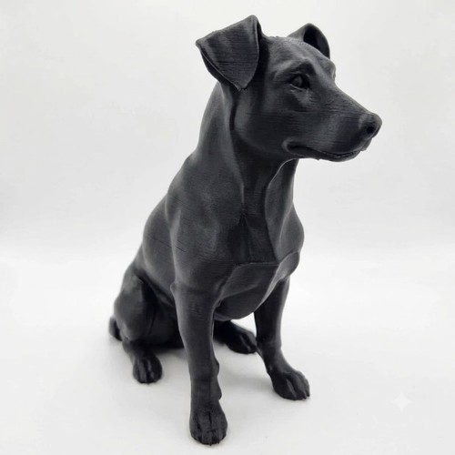 Jack russel dog statue home - jack,
