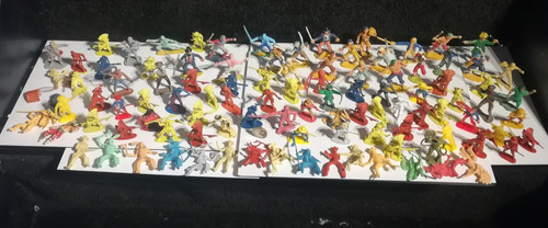 Toy soldiers plastic cowboys - toy,