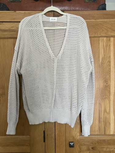 Hush poppy open stitch neck - stitch,