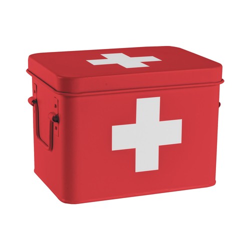 Vintage metal first aid - first,