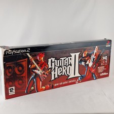 PlayStation 2 PS2 Guitar HERO II Original Box ONLY w/Packaging NO GAME or GUITAR