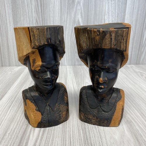 Hand carved ebony makonde - carved,
