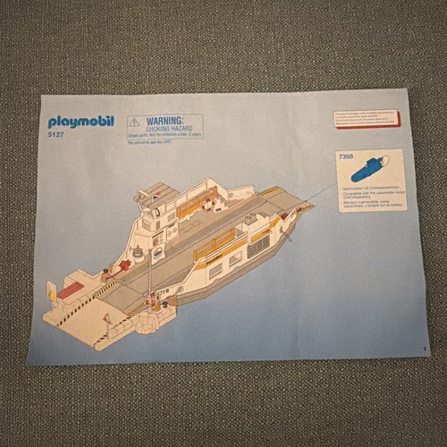 Playmobil ocean car ferry 5127 - ocean,