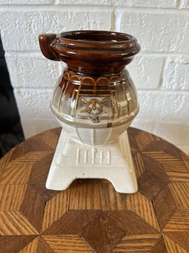 Vintage pot belly stove - pot,