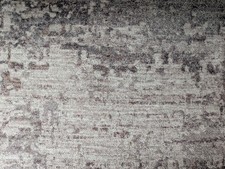 Kukoon Soft Washable Distressed Greige Rug - Ernest × 1240cm x 330cm