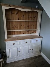 Large Wooden Painted Kitchen Dresser