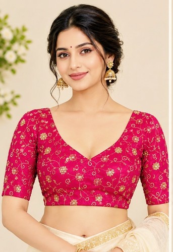Indian sari blouse readymade - sari, blouse,