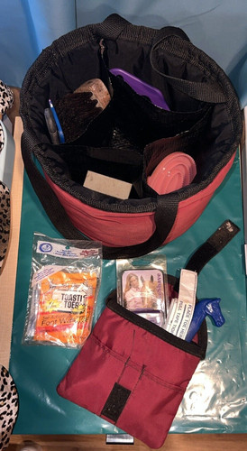 Horse grooming bag 11 piece - bag,,