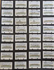 (GER-167) Germany 1990's ATM/Machine Labels Stamps (36 stamps)